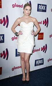 Ashley Benson attends the 22nd annual GLAAD Media Awards on April 10, 2011