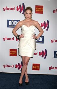 Ashley Benson attends the 22nd annual GLAAD Media Awards on April 10, 2011