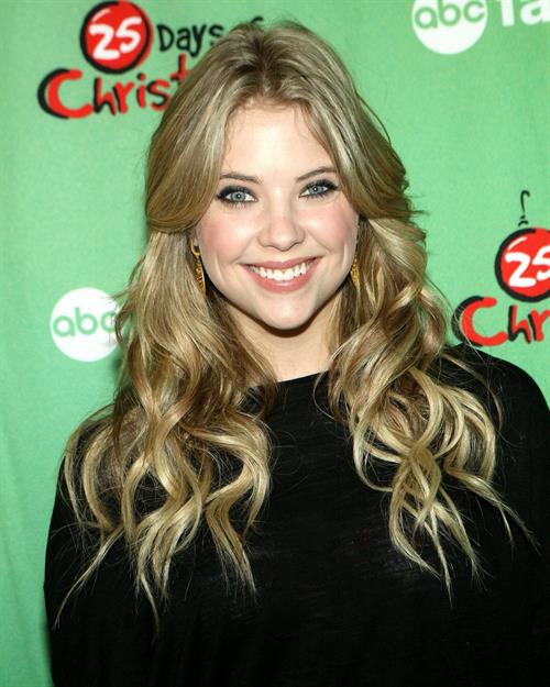 Ashley Benson 25 Days of Christmas Winter Wonderland Event on December 5, 2010