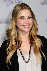 Ashley Benson Justin Bieber Never Say Never Los Angeles premiere on February 8, 2011