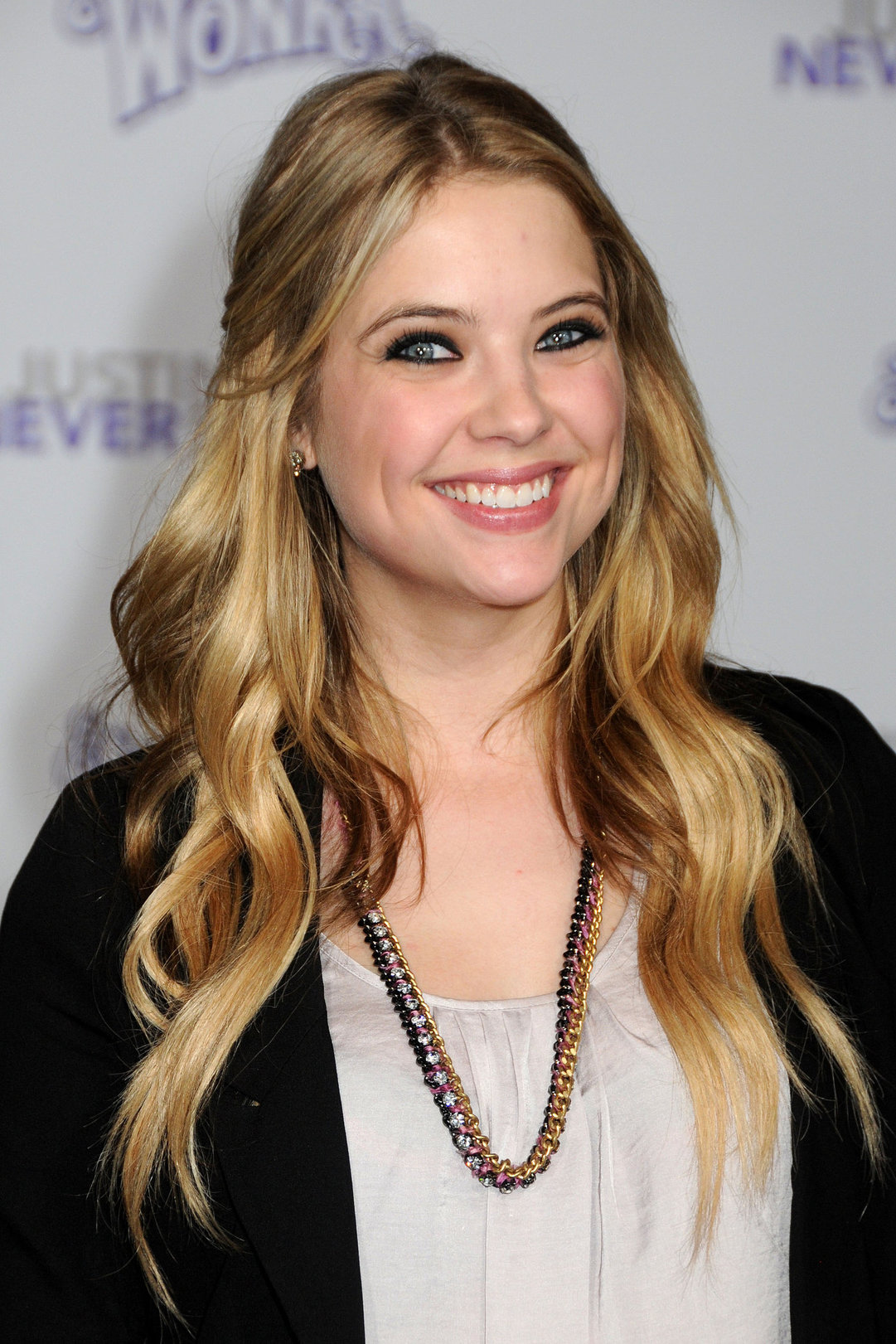 Ashley Benson Justin Bieber Never Say Never Los Angeles premiere on February 8, 2011