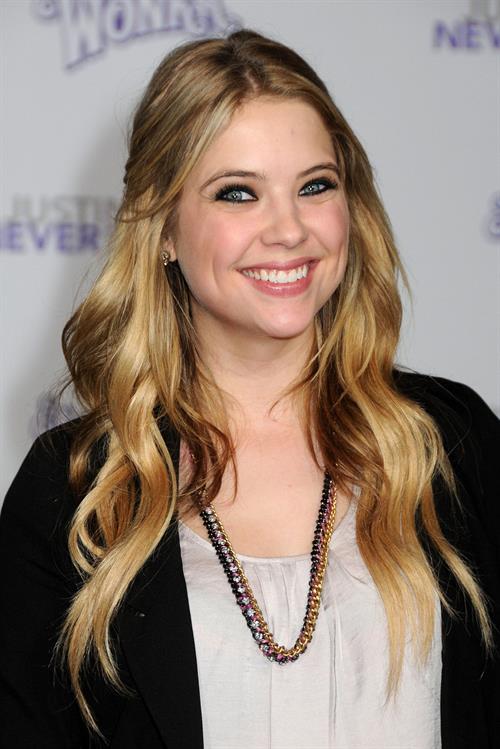 Ashley Benson Justin Bieber Never Say Never Los Angeles premiere on February 8, 2011