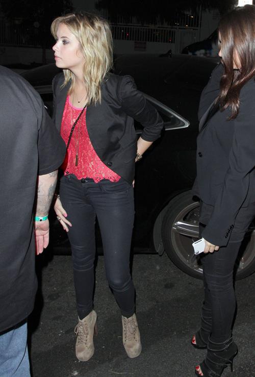 Ashley Benson out and about in Los Angeles on January 20, 2012