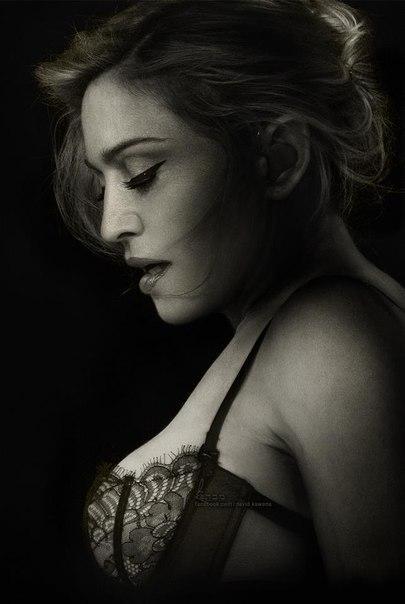 Madonna in lingerie