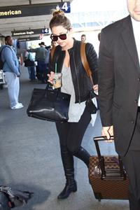 Ashley Benson – LAX airport arrival in LA 11/14/13  