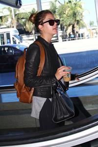 Ashley Benson – LAX airport arrival in LA 11/14/13  