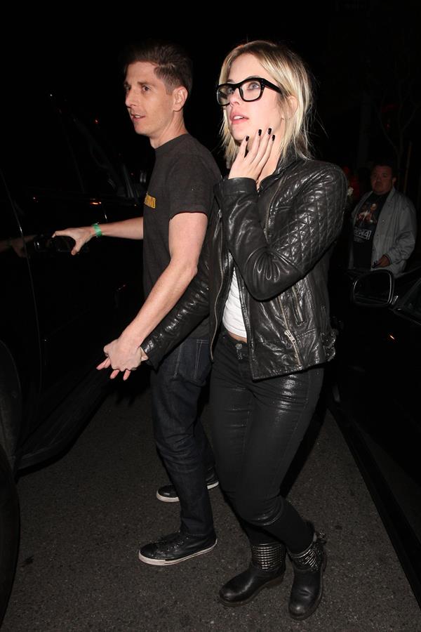 Ashley Benson at Bootsy Bellows in West Hollywood 12/28/12 