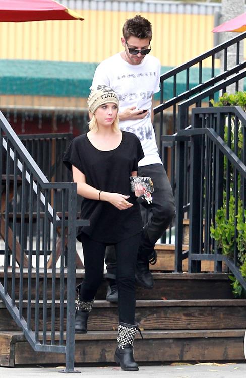 Ashley Benson at Carneys Studio City on April 24, 2012