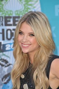 Ashley Benson attends the 2010 Teen Choice Awards at Gibson Amphitheatre on August 8 