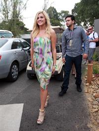 Ashley Roberts at Australian F1 Grand Prix on March 28, 2010 