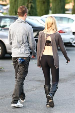 Ava Sambora leaving theater in Calabasas 10/31/12 