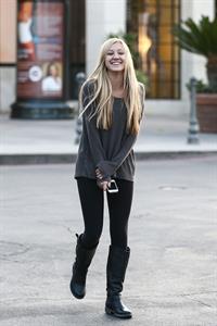 Ava Sambora leaving theater in Calabasas 10/31/12 