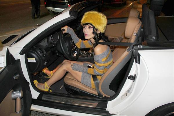 Bai Ling At Greystone Manor in West Hollywood December 27-2012 