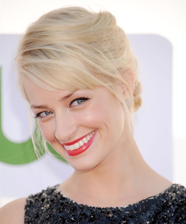 Beth Behrs arrives at the 2012 TCA Summer Tour - CBS, Showtime And The CW Party at 9900 Wilshire Blvd on July 29, 2012 in Beverly Hills, California