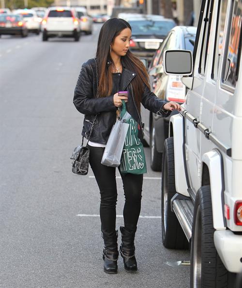 Brenda Song in LA 1/5/13  