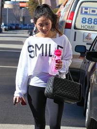 Brenda Song leaving the gym in Studio City 1/19/13 