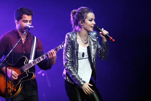 Bridgit Mendler Power 96.1's 2012 Jingle Ball at the Philips Arena in Atlanta 12/12/12 