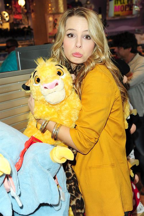 Bridgit Mendler performing at Studio Disney 365 10/23/12 