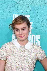 Brie Larson - MTV Movie Awards at Universal Studios, Arrivals - June 3 2012