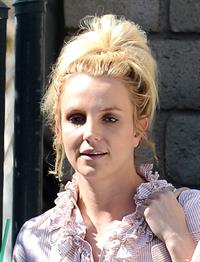 Britney Spears leaving dance studio in Sherman Oaks, on October 24, 2013