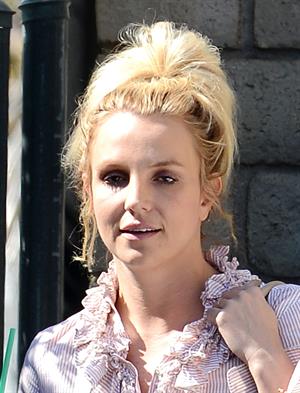 Britney Spears leaving dance studio in Sherman Oaks, on October 24, 2013