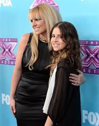 Britney Spears attends 'The Factor' Season Finale Press Conference at CBS Studios in L.A. - Dec. 17,2012 