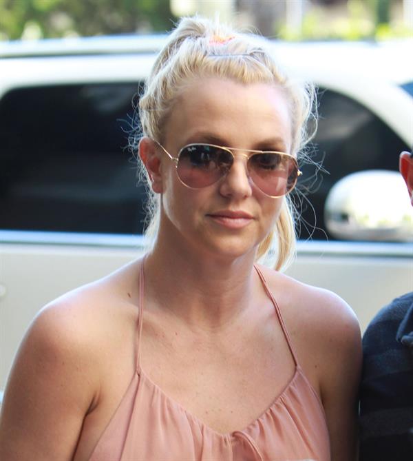 Britney Spears in LA 1/19/13  