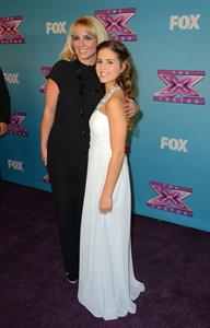 Britney Spears FOX's The Factor Season Finale Night 1 in LA 12/19/12 