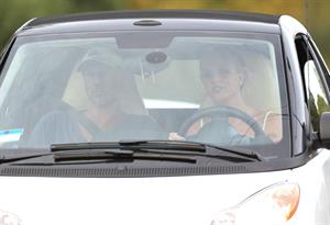 Britney Spears visits a Halloween store in Calabasas 10/7/12 