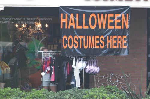 Britney Spears visits a Halloween store in Calabasas 10/7/12 