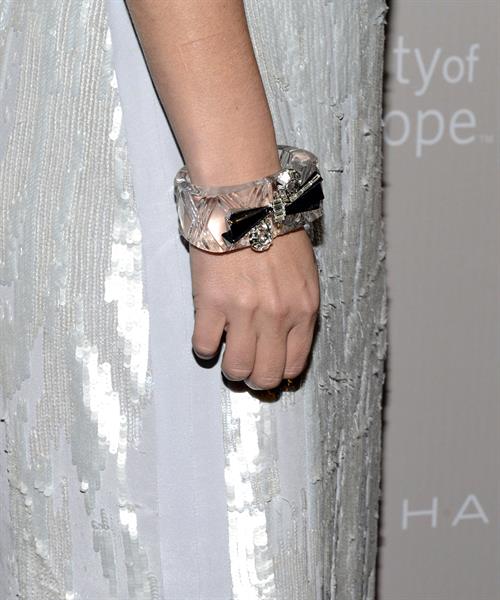 Britney Spears City of Hope Honor CEO Ben Malka with Spirit of Life Awards LA on October 10, 2012