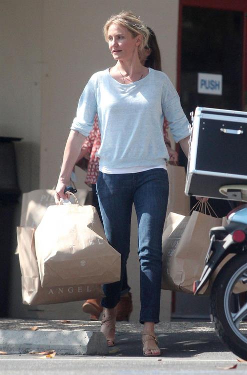 Cameron Diaz - Out shopping in Santa Barbara - June 10, 2012