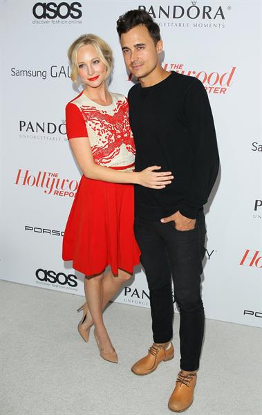 Candice Accola attends The Hollywood Reporter's Emmy Party in West Hollywood, Sep. 19, 2013 