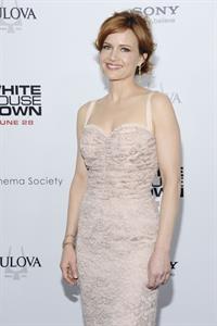 Carla Gugino  White House Down  New York Premiere on June 25, 2013 