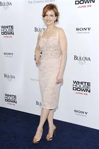 Carla Gugino  White House Down  New York Premiere on June 25, 2013 