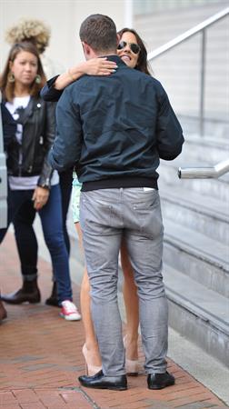 Caroline Flack Lowry Hotel in Manchester on June 4, 2012