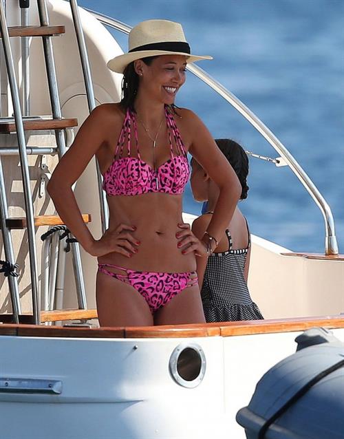 Myleene Klass in a bikini