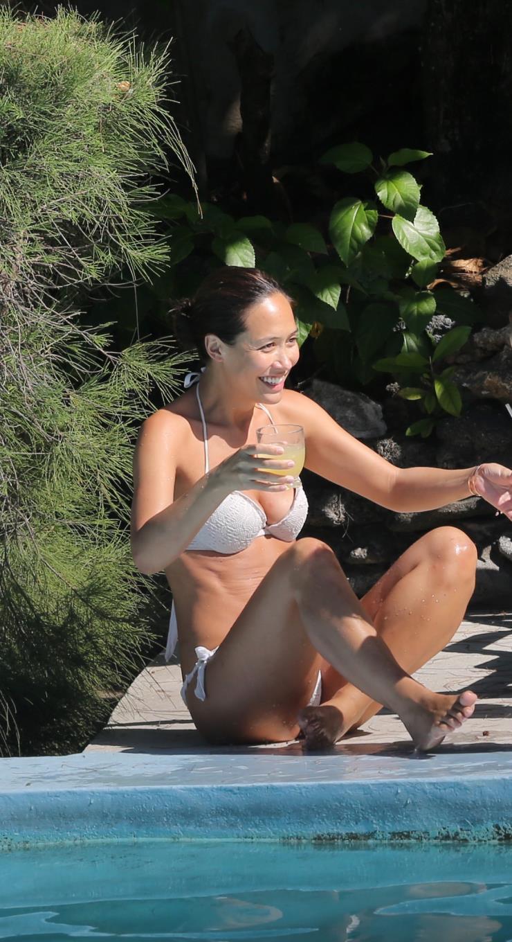 Myleene Klass in a bikini