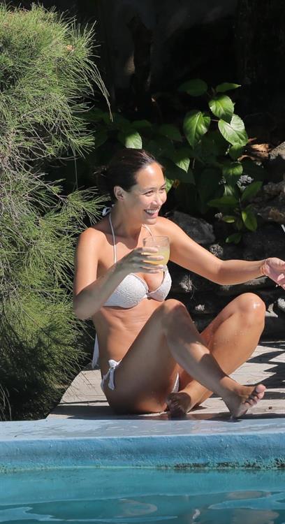 Myleene Klass in a bikini