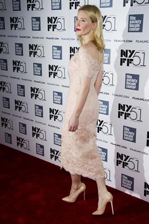 Cate Blanchett Gala Tribute To Cate Blanchett at 51st New York Film Festival on Oct. 2, 2013 