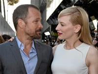 Cate Blanchett attends the Premiere of 'Blue Jasmine' at the AMPAS Samuel Goldwyn Theater July 24, 2013 