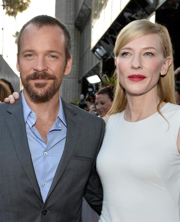 Cate Blanchett attends the Premiere of 'Blue Jasmine' at the AMPAS Samuel Goldwyn Theater July 24, 2013 