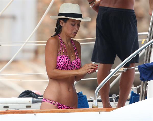 Myleene Klass in a bikini