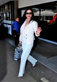 Catherine Zeta Jones arrives at LAX, LA - June 1, 2012
