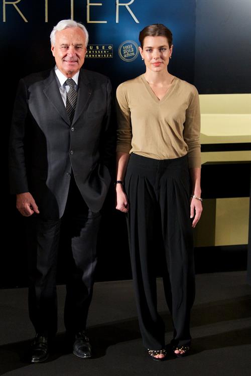 Charlotte Casiraghi Attends 'El Arte de Cartier' Ehibition Opening in Madrid (Oct 22, 2012) 