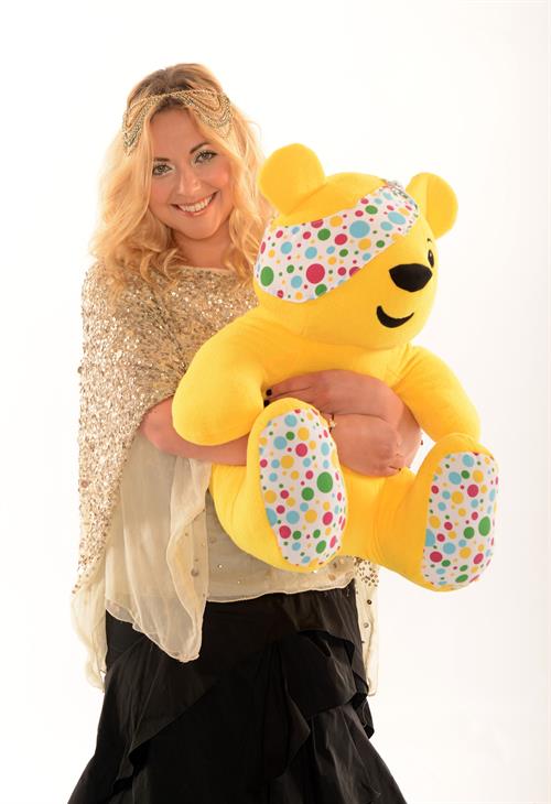Charlotte Church Children in Need photoshoot 2012 