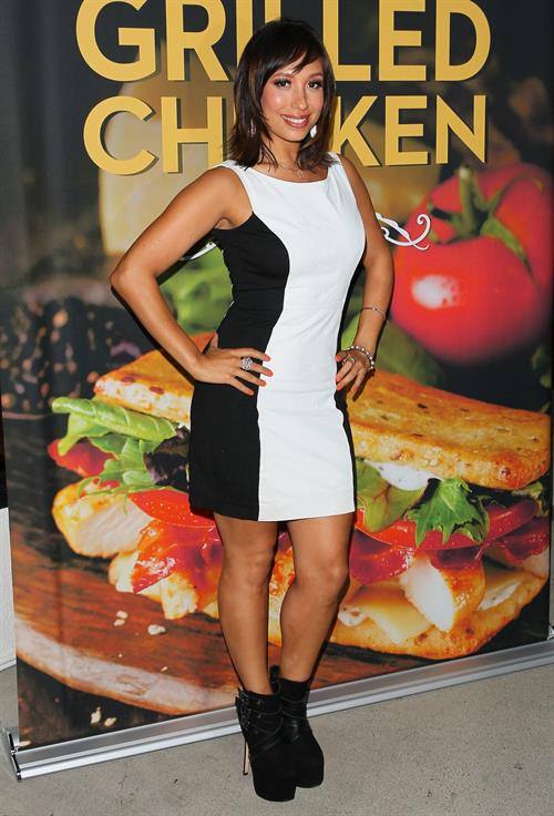 Cheryl Burke Hosts  Dancing With The Stars  Viewing Party At Wendy's in Los Angeles, September 16, 2013 