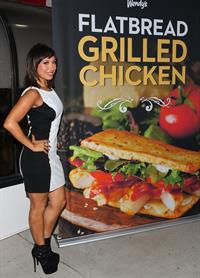 Cheryl Burke Hosts  Dancing With The Stars  Viewing Party At Wendy's in Los Angeles, September 16, 2013 