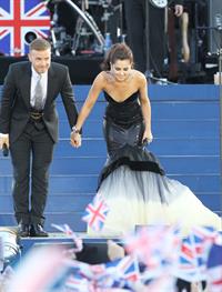 Cheryl Tweedy Cole - Performing at Queen Diamond Jubilee Concert in London, June 4, 2012