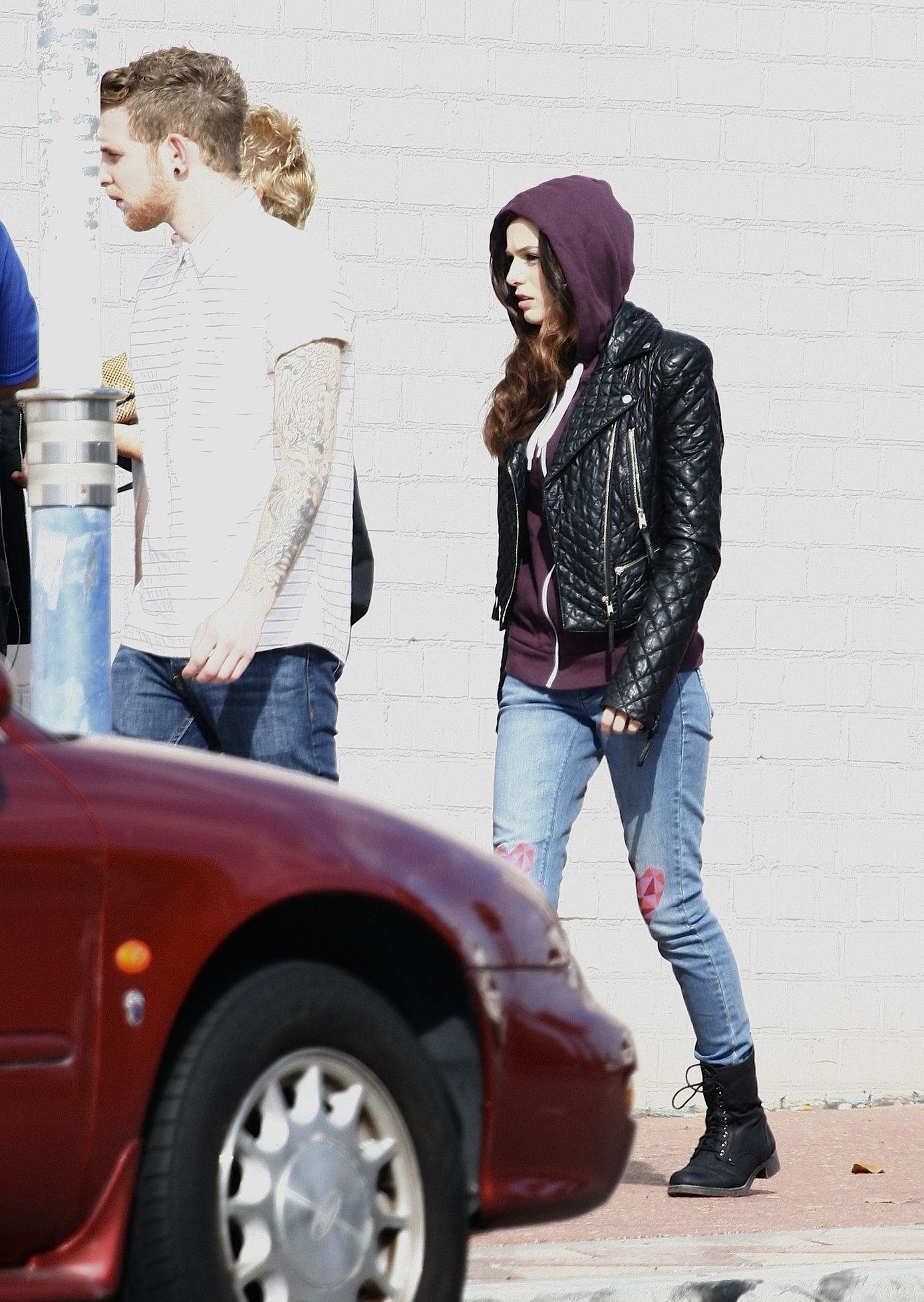 Cher Lloyd arriving at Astor theater in Australia 11/1/12